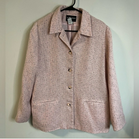 Pink Sag Harbor Blazer, Size 18W - Picture 1 of 4